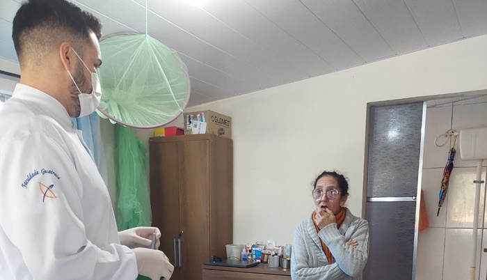Rio Bonito - Secretaria de Saúde, faz visitas domiciliares com atendimentos da saúde bucal